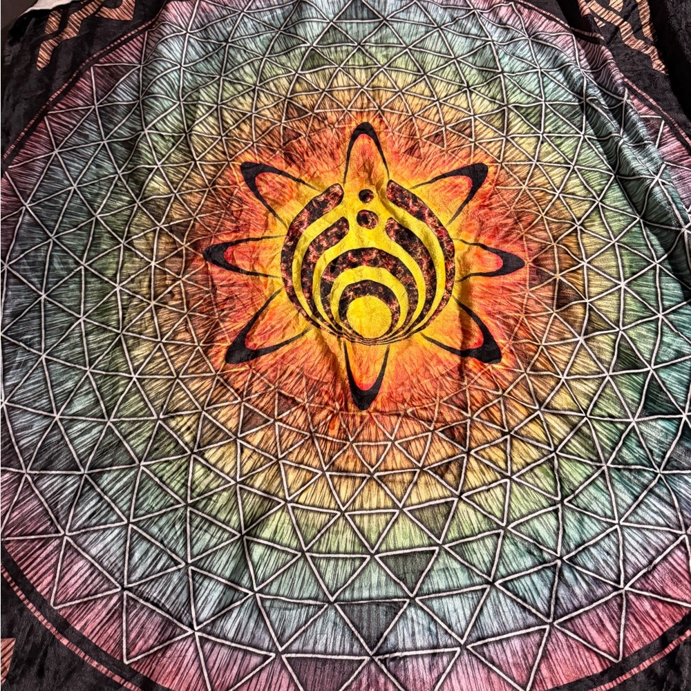 Bassnectar Mandala throw blanket